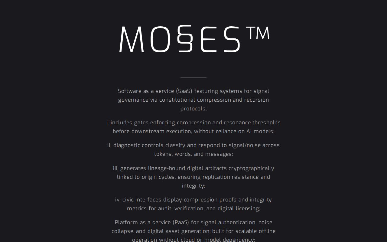 SigRank AI Leaderboard Powered by MO§ES™ Screenshot